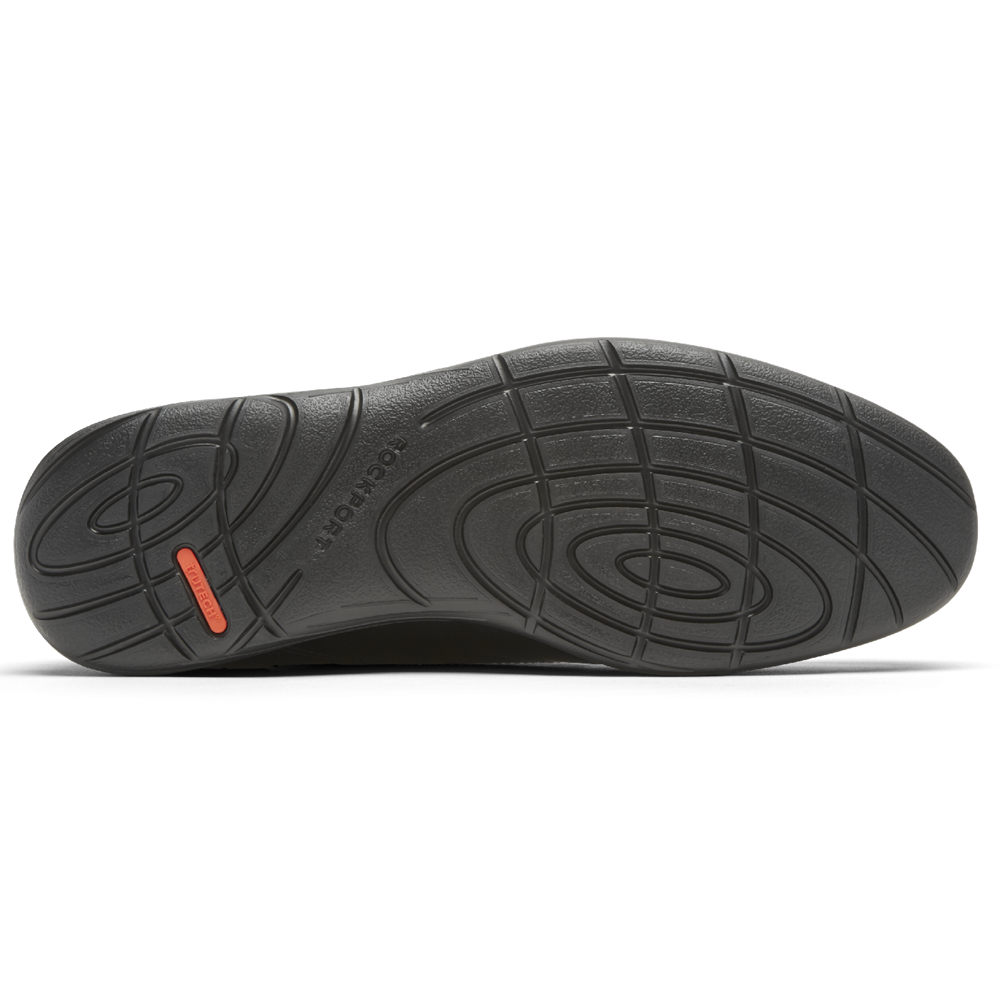 Oxfords Rockport Mens - Garett Cap Toe Black - Philippines GJDS-64159